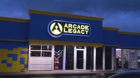 It’s easy to learn--each player has only one button and one joystick -- but the game. . Arcade legacy sharonville photos